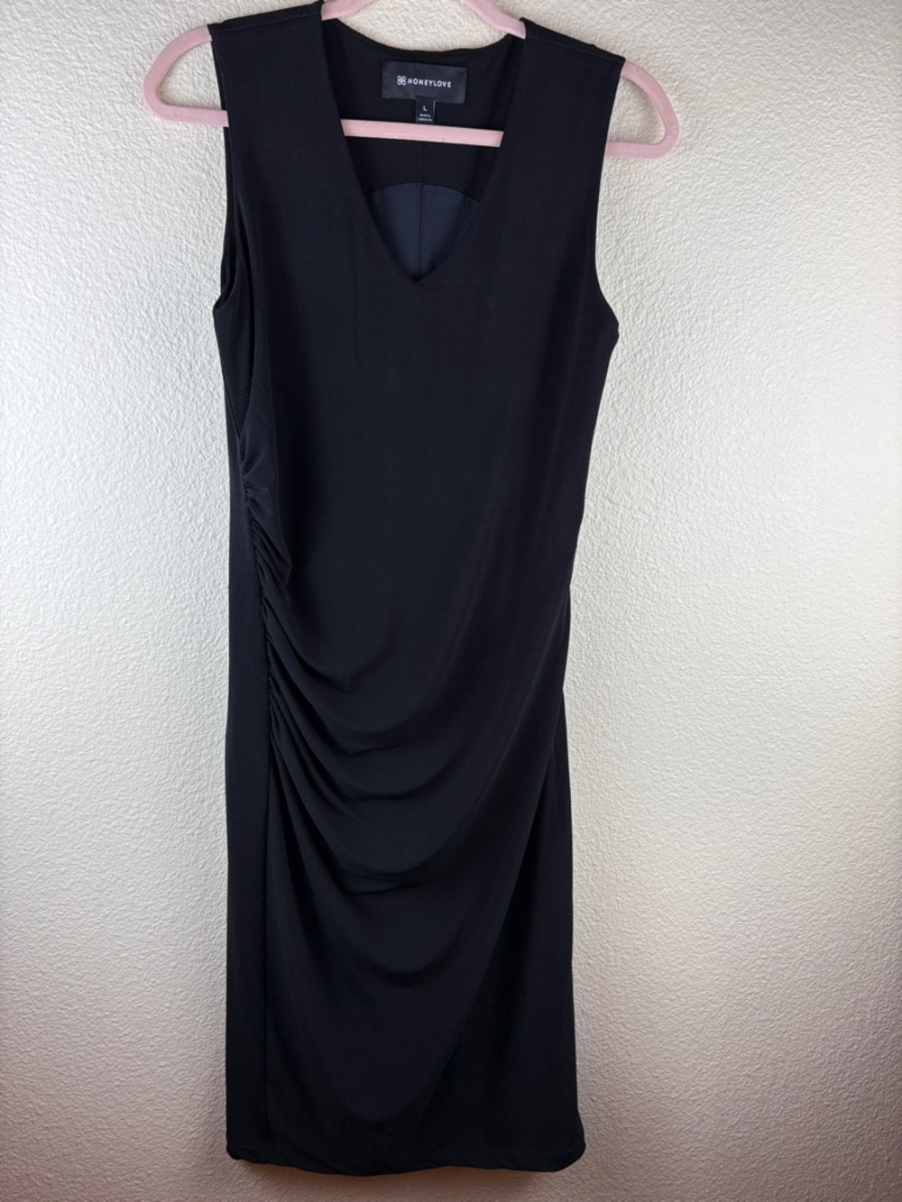Honeylove InnerPower Sleeveless Midi Dress Women's Size Large Built In Shapewear